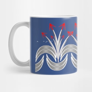 beautyful sheaps art Designs. Mug